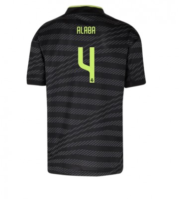 Real Madrid David Alaba #4 Tredjedrakt 2022-23 Kortermet